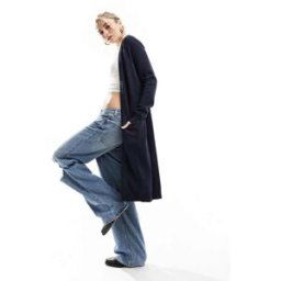 Vila - Gilet long - Bleu Bleu XL female