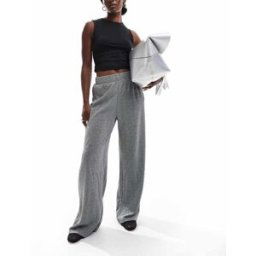 Vila - Pantalon large pailletÃ© - ArgentÃ© ArgentÃ© S female