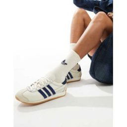 adidas Originals - Country OG - Baskets - Blanc cassÃ©/indigo-Multicolore Multicolore 36 2/3 female