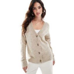 Vila - Gilet boutonnÃ© - Naturel chinÃ©-Neutral Neutral 2XL female