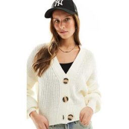 JDY - Gilet en maille - CrÃ¨me-Blanc Blanc M female