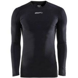 Maillot compression Craft pro control LS Noir L Homme
