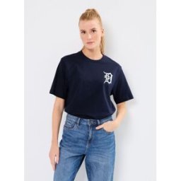 47 TEE MLB DETROIT TIGERS BACKER ECHO FALL - Unisexe W par 47 BRAND Bleu XS Accessoires