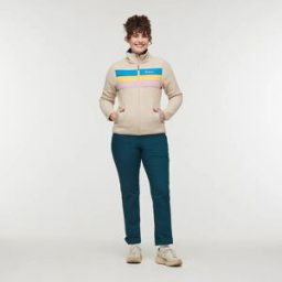 Polaire à capuche full zip femme Cotopaxi Teca Beige M Femme