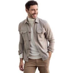 Pierre Clarence Veste-chemise chevrons 104-108 (L)
