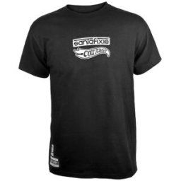 T-shirt Santafixie x Courage Limited Edition Noir