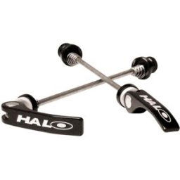 Jeu d'axes à serrage rapide Halo Rage 100mm-130mm Noir