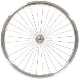 Roue Avant Santafixie 30 mm Argent (Rayon radial)