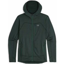 Sweatshirt à capuche polaire full zip Outdoor Research Vigor Grid Vert M Homme