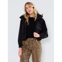Shiloh Coupe Vent par Gertrude Noir M Accessoires