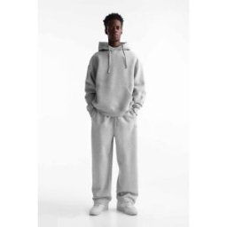 Pull&Bear Pantalon De Survêtement Baggy Gris vigoré XL male