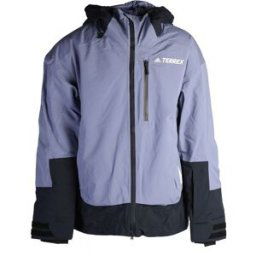 Veste de ski à 3 bandes capuche noire Homme ADIDAS