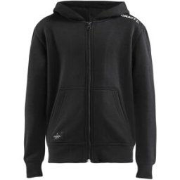 Sweat zippé à capuche enfant Craft community Bleu 8/10 ans Mixte