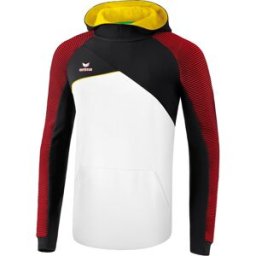 Sweat à capuche enfant Erima Premium One 2.0 Blanc 12 ans Homme