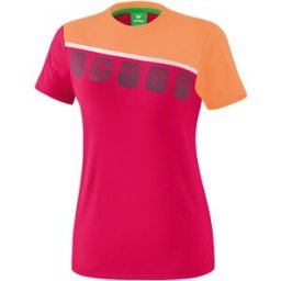 T-Shirt enfant Erima 5-C Blanc 10 ans Mixte