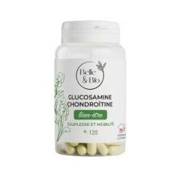 Belle & Bio Glucosamine Chondroïtine Bien-Être 120 Gélules - Pot 120 gélules
