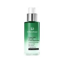 Dr Pierre Ricaud Crème Fluide Anti-Rides & Anti-Imperfections Peaux Mixtes à Grasses 40 ml - Flacon-Pompe 50 ml