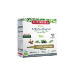 Superdiet Quatuor Articulation Bio - 20 Unidoses de 15 ml - Boîte 20 unidoses de 15 ml