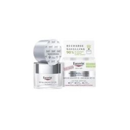 Eucerin Hyaluron-Filler + 3X Effect Soin de Jour Anti-Âge SPF15 - Peau Sèche Recharge 50 ml - Pot 50 ml