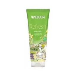 Weleda Crème de Douche Vivifiante au Citrus Fraîcheur et Bonne Humeur 200 ml - Tube 200 ml