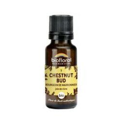 Biofloral 07 Chestnut Bud Bourgeons Marronnier Bio 19,5 g - Flacon 19,5 g