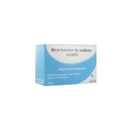 Gilbert Bicarbonate de Sodium Sous Sachet - 250 g - Boîte 250 g
