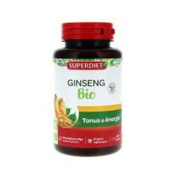 Superdiet Ginseng Tonus & Énergie Bio 150 Gélules - Boîte 150 gélules