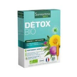 Santarome Détox Bio (20 Ampoules) - Boîte 20 ampoules de 10 ml