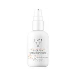 Vichy Capital Soleil Uv-Âge Daily SPF50+ 40 ml - Flacon-Pompe 40 ml