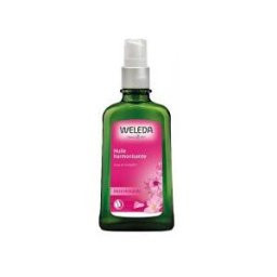 Weleda Huile Harmonisante à la Rose Musquée - 100 ml - Flacon-Pompe 100 ml