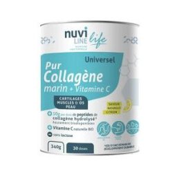 Nuviline Life Collagène Marin + Vitamine C Universel 340 g - Pot 340 g