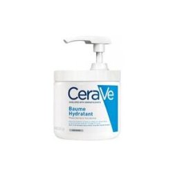 CeraVe Beaume Hydratant - Peaux Sèches à Très Sèches Pompe 454 ml - Pot 454 g