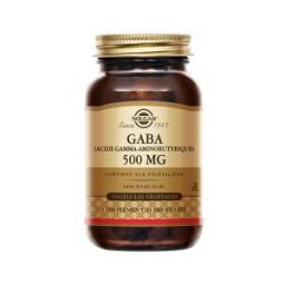 Solgar G.a.b.a. 500 mg Gélules Végétales - Flacon 50 gélules