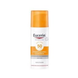 Eucerin Sun Protection Photoaging Control Anti-Âge Sun Fluide SPF50+ 50 ml - Flacon-Pompe 50 ml