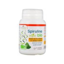 Les 3 Chênes Spiruline Vegan Bio - Qualité Supérieure - Pot 60 comprimés
