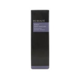 M2 Beauté Black Nano Mascara Nutrition & Natural Growth - Etui + applicateur brosse 6 ml