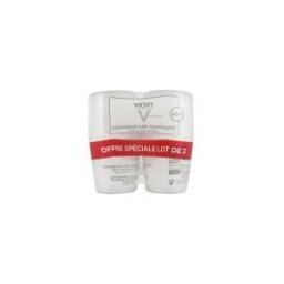 Vichy Déodorant Duo Billes Peaux Sensibles 2 x 50 ml - Lot 2 x 50 ml