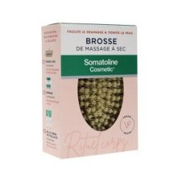 Somatoline Cosmetic Brosse de Massage a Sec - Boîte 1 brosse