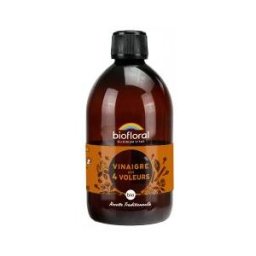 Biofloral Vinaigre 4 Voleurs Bio 500 ml Remèdes Traditionnels - Bouteille 500 ml