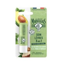 Le Petit Marseillais Soin Lèvres 3En1 Karité Avocat 4,9 g - Stick 4,9 g