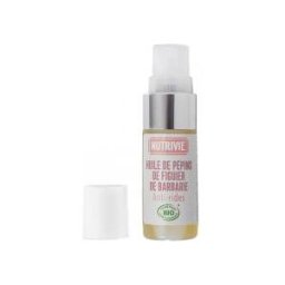 Nutrivie Huile Sèche Figuier de Barbarie Anti-Rides Bio 15 ml - Flacon-Pompe 15 ml