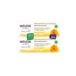 Weleda Duo Pâte Dentifrice au Calendula - 2 X 75 ml - Lot 2 x 75 ml