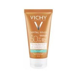 Vichy Capital Soleil Émulsion Visage Toucher Sec SPF50 50 ml - Tube 50 ml
