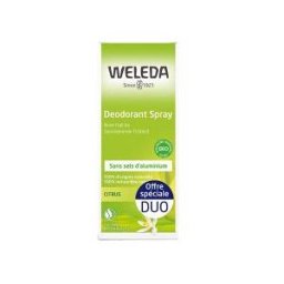 Weleda Duo Déodorant Spray Citrus - 2 X 100 ml - Spray 2 x 100 ml