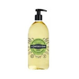 Le Comptoir du Bain Huile de Douche Muguet Précieux 1 l - Flacon-Pompe 1000 ml