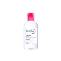 Bioderma Créaline Eau Micellaire Anti-Rougeurs Visage et Yeux Peaux Sensibles Réactives 250 ml - Bouteille 250 ml