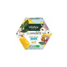 Vitaflor Gelée Royale Bio Junior+ 700 mg - Bte de 14 Unicadoses® - Boîte 14 unicadoses de 10 ml