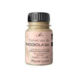 Phytalessence Rhodiola Bio - Pot 60 gélules