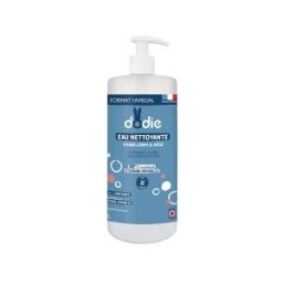 Dodie Eau Nettoyante 3en1 Siège Visage et Corps 1 L - Flacon-Pompe 1000 ml