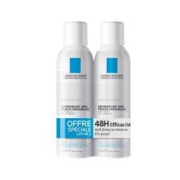 La Roche-Posay Déodorant Peaux Sensibles 48H Lot 2 X 150 ml - Lot 2 x 150 ml